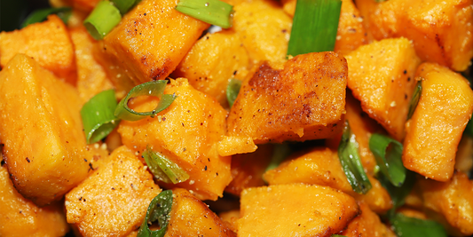 Apple Cider Sweet Potato Casserole