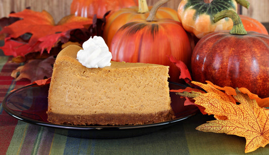Pumpkin Cheesecake with Gingersnap Crust