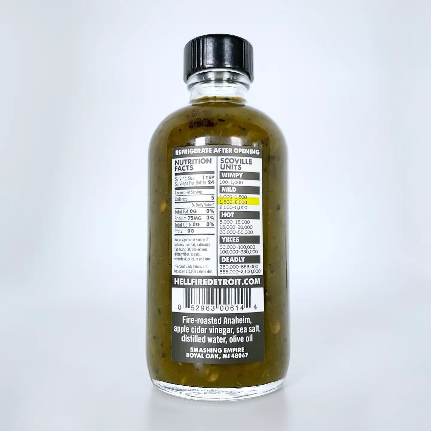 Anaheim Hot Sauce