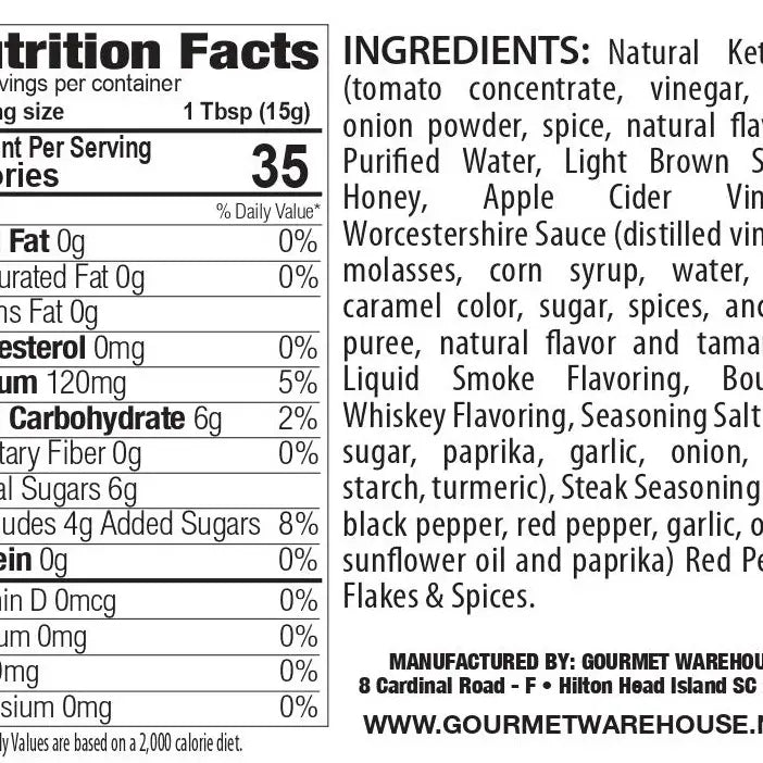 Bourbon Barrel BBQ Sauc