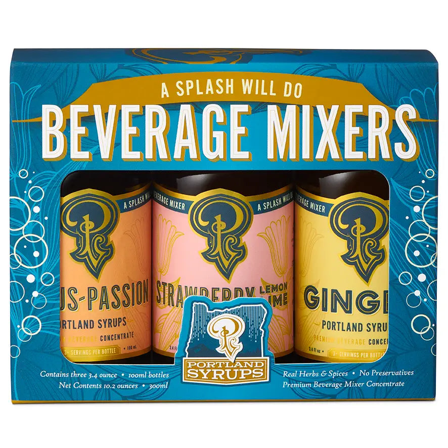 Gift Set - Blue Standard Cocktail / Mocktail Drink Mixers