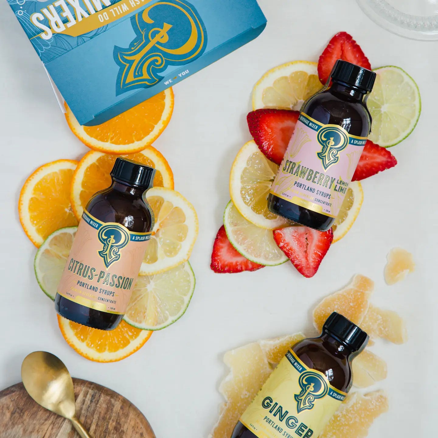 Gift Set - Blue Standard Cocktail / Mocktail Drink Mixers