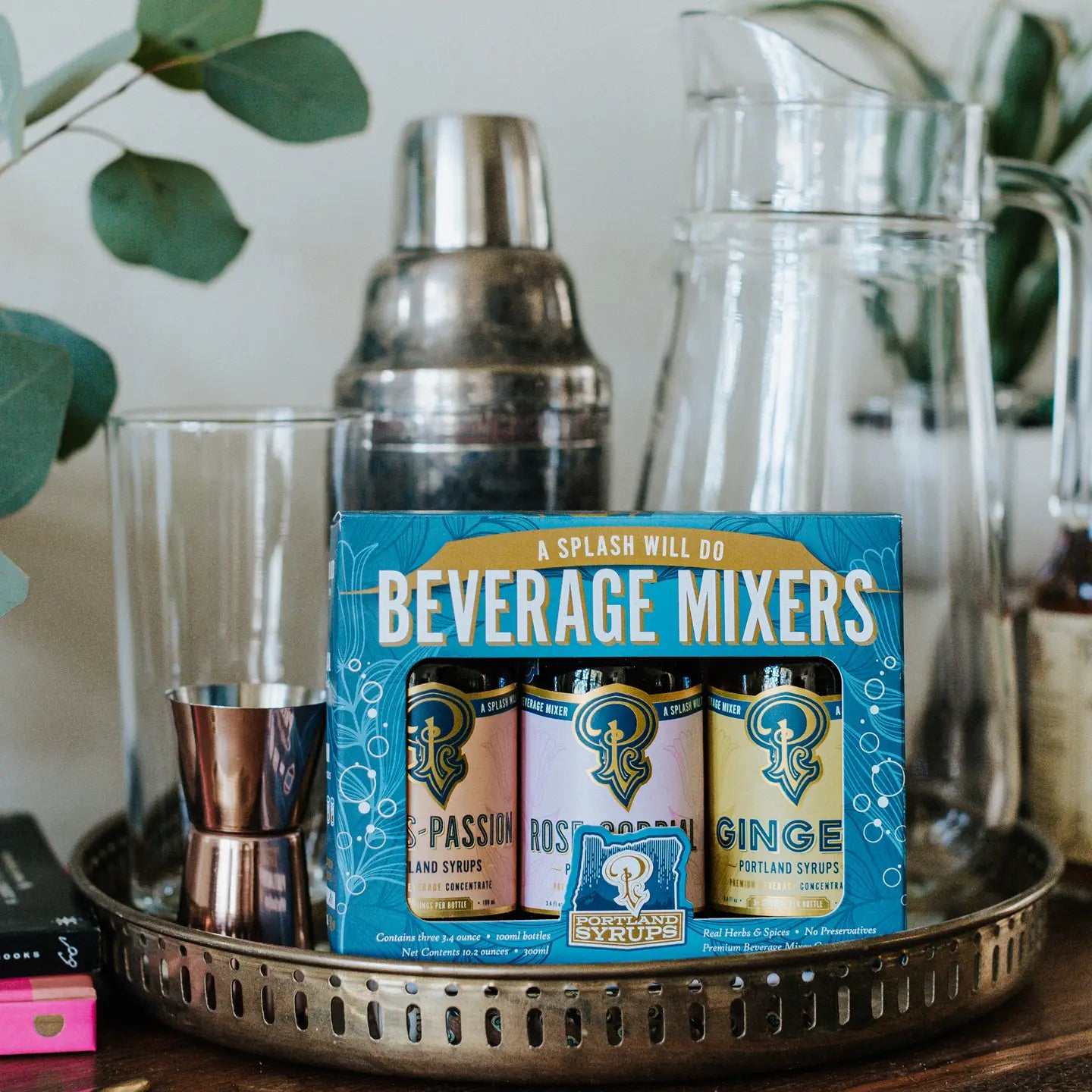 Gift Set - Blue Standard Cocktail / Mocktail Drink Mixers