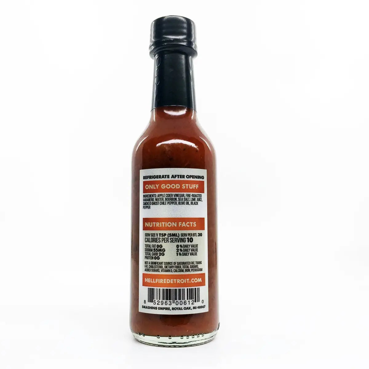 Bourbon Habanero Ghost Hot Sauce
