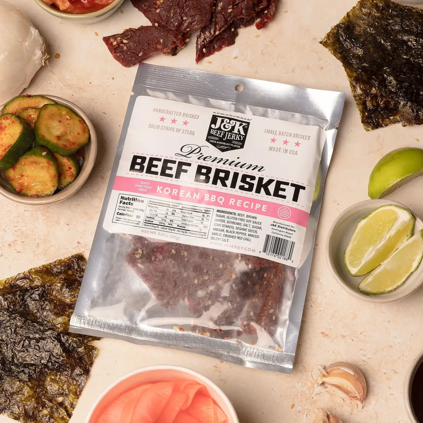 Brisket Jerky - Korean BBQ