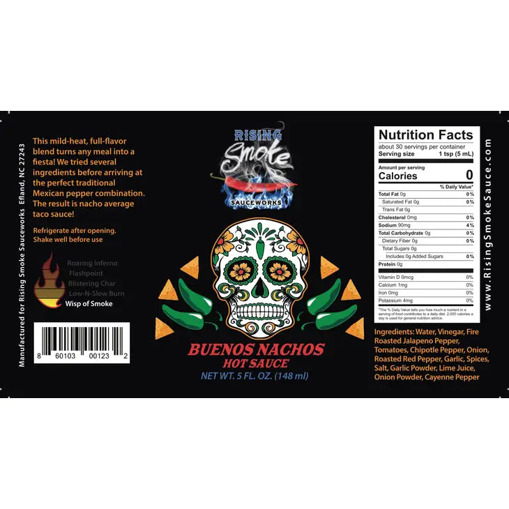 Buenos Nachos Hot Sauce