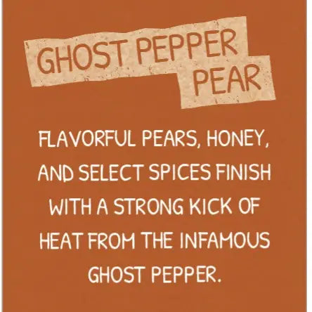 Ghost Pepper Pear Hot Sauce - Small Batch