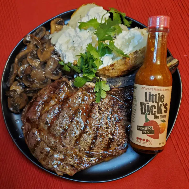 Habanero Peach Hot Sauce - Small Batch