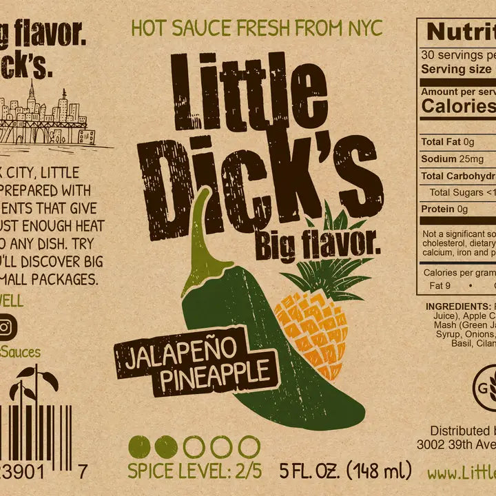 Jalapeño Pineapple Hot Sauce - Small Batch