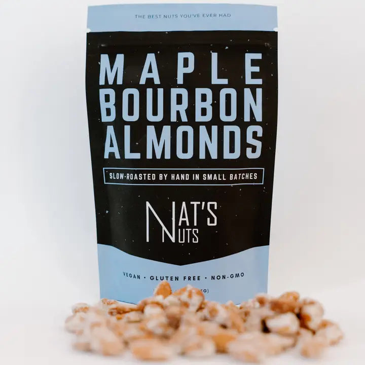 Maple Bourbon Almonds