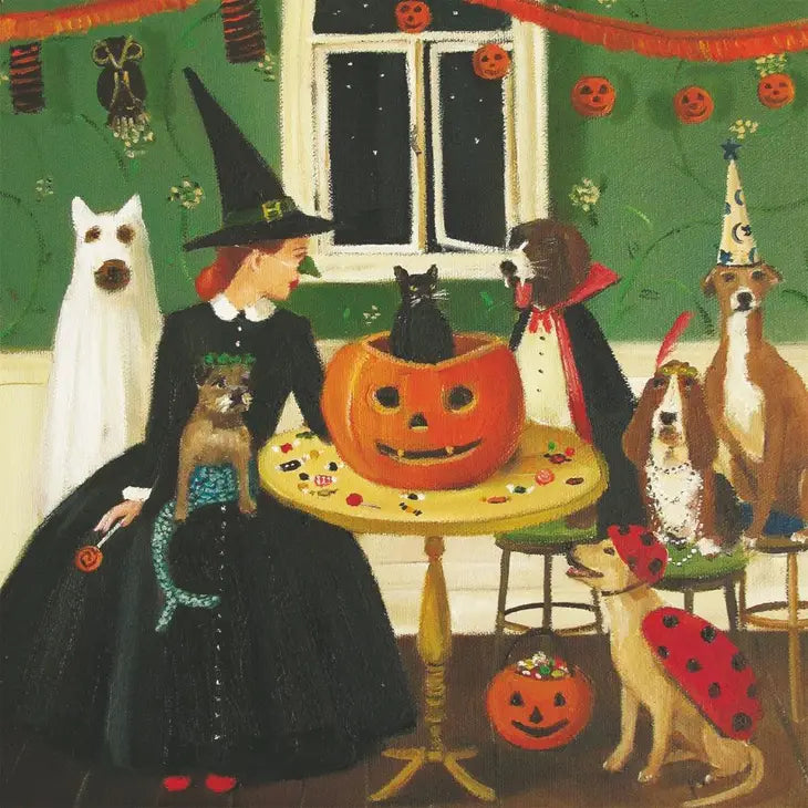 Ms. Moon's Halloween Napkin