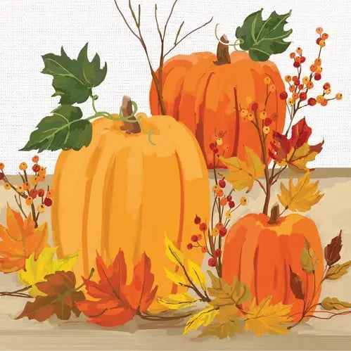 Pumpkin Harvest Napkin