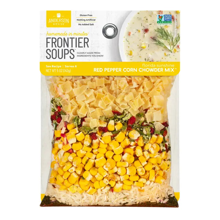 Florida Sunshine Red Pepper Corn Chowder