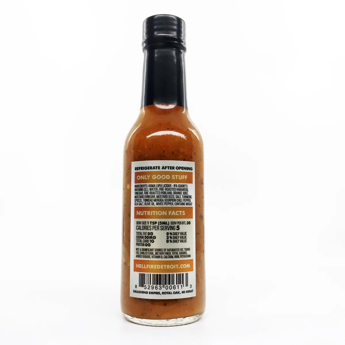 Beer Habanero Scorpion Hot Sauce