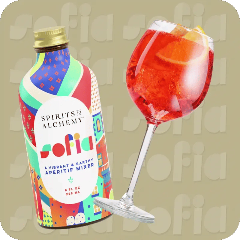 Sofia | Italian Aperitif Cocktail Mixer | Mocktail