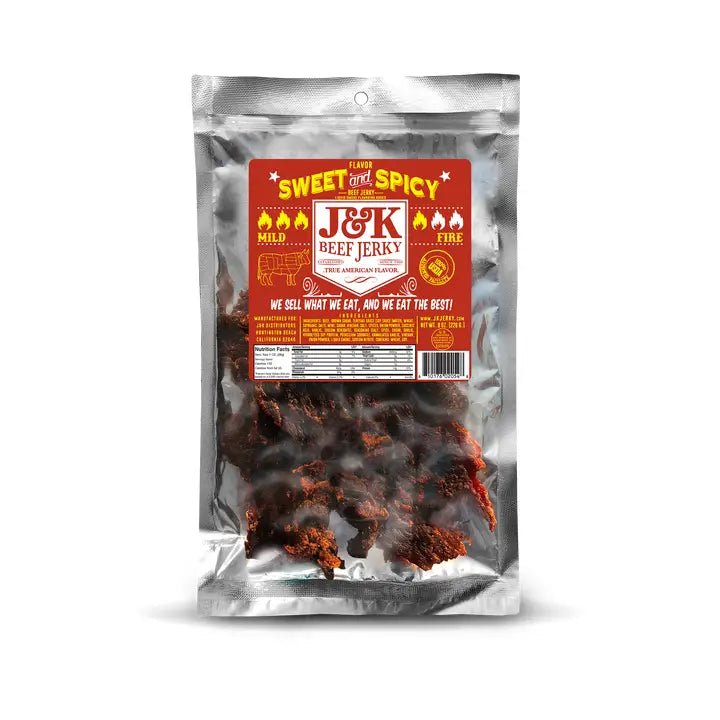 Beef Jerky - Sweet & Spicy – NashvilleSpiceCompany Beef Jerky - Sweet & Spicy – NashvilleSpiceCompany