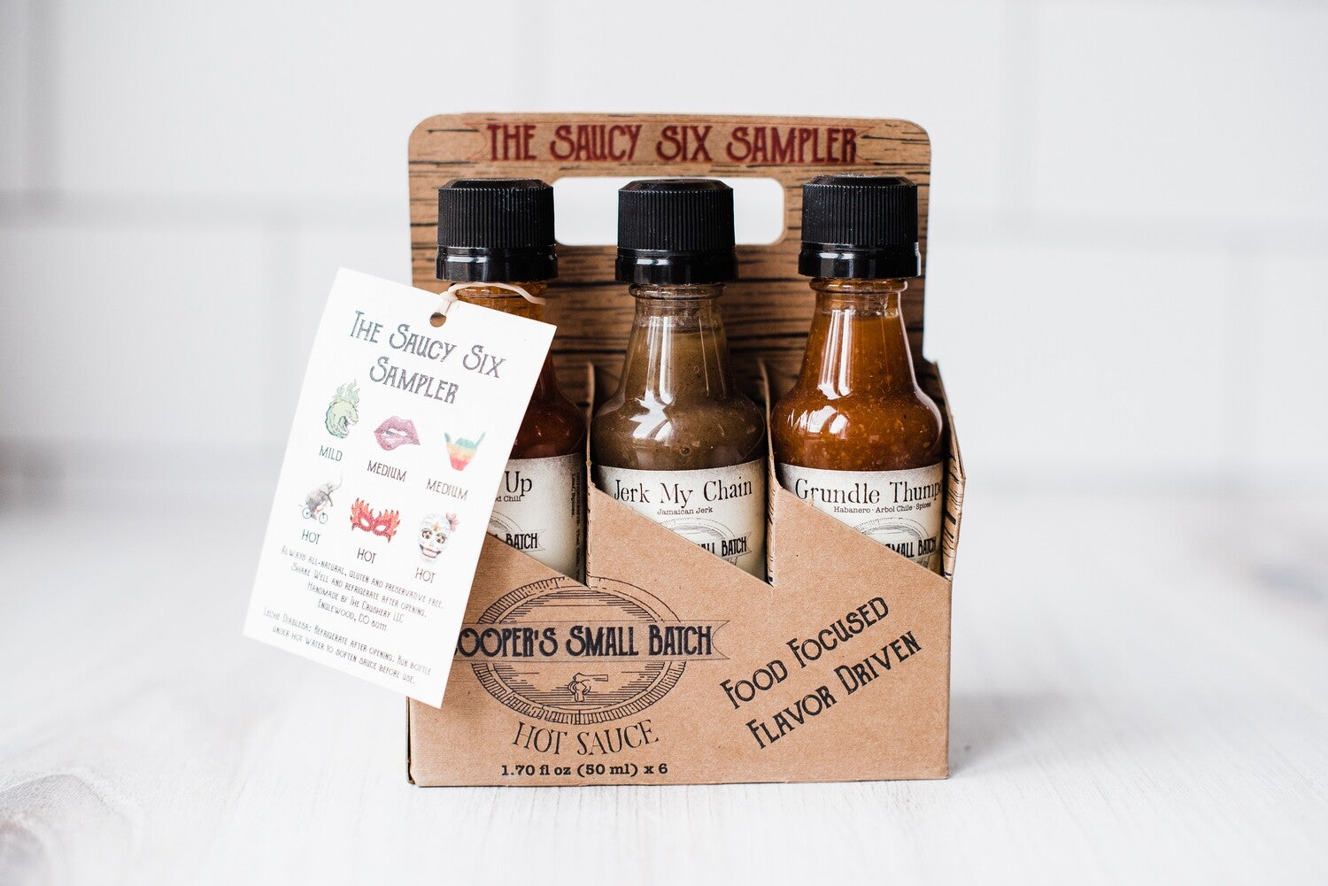 Hot Sauce Best Sellers Gift Pack - 6 Items