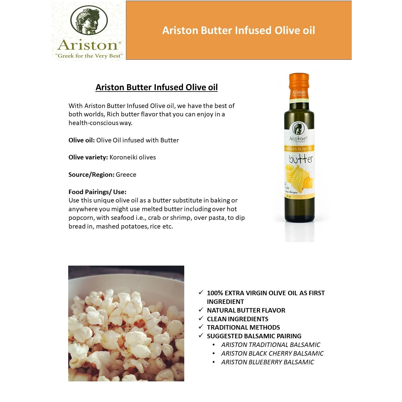 Butter Infused Olive Oil