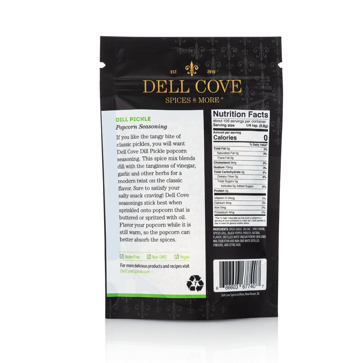 Dill Pickle Popcorn Seasoning