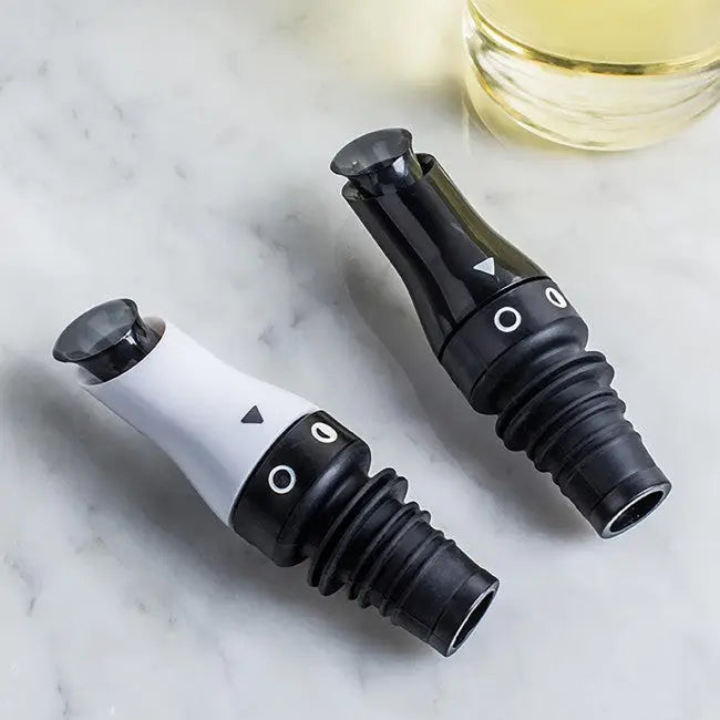 Adjustable Oil and Vinegar Pourers (2 pack)