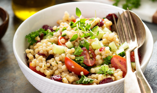 Israeli Couscous and Grilled Vegetables