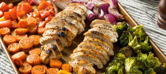 Sheet Pan Chicken, Potatoes, & Veggies