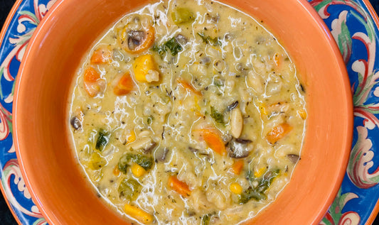 Autumn Wild Rice Soup