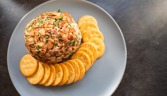 Bourbon Maple Hops Cheese Ball