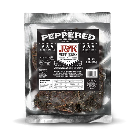 Beef Jerky - Peppered 2.12 oz