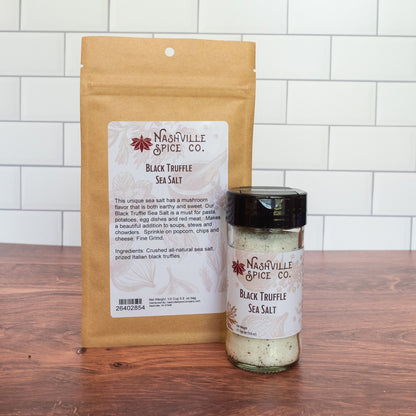 Black Truffle Sea Salt