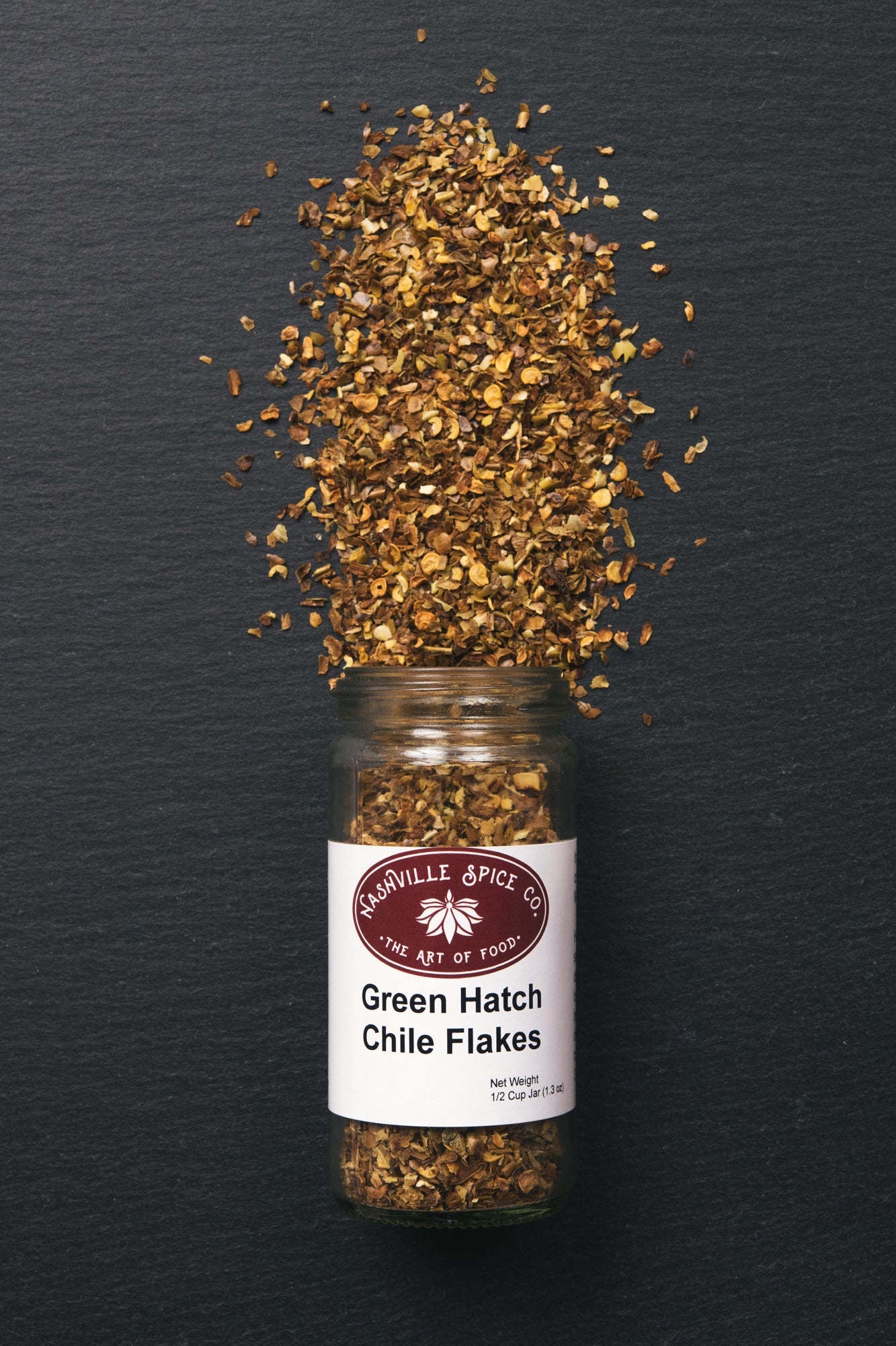 Hatch New Mexico Chile Flakes, Green