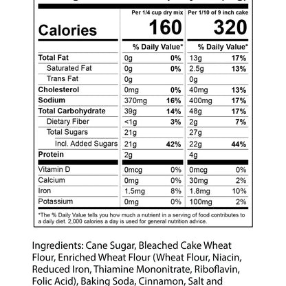 Apple Spice Cake Mix