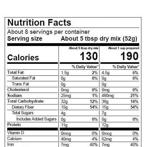 Texas Wrangler Black Bean Soup Mix