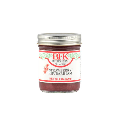 Strawberry Rhubarb Jam - Low Sugar