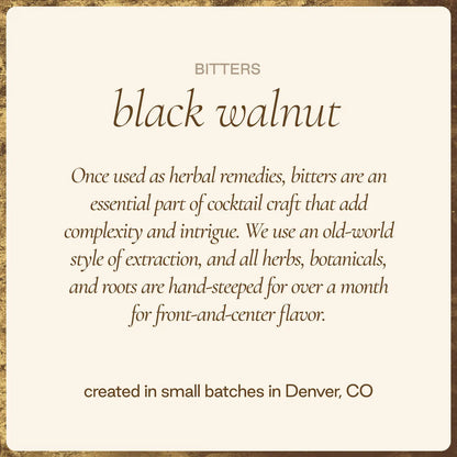 Black Walnut Bitters