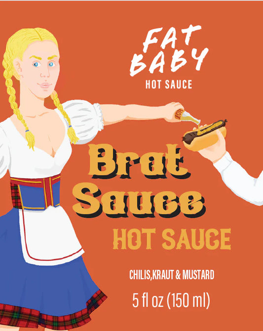 Brat Sauce Hot Sauce (Medium)