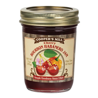 Cherry Bourbon Habanero Jam