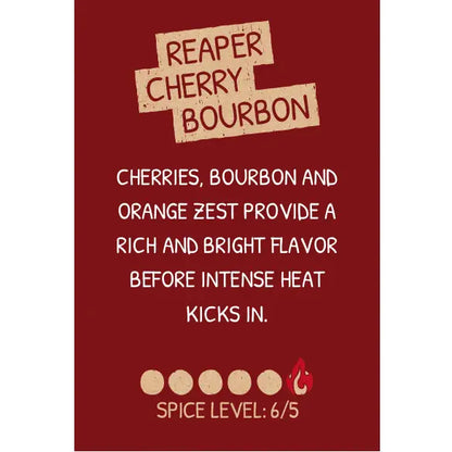 Reaper Cherry Bourbon Hot Sauce - Limited Edition