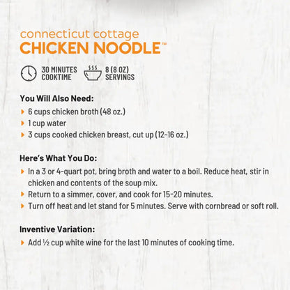 Connecticut Cottage Chicken Noodle Soup Mix