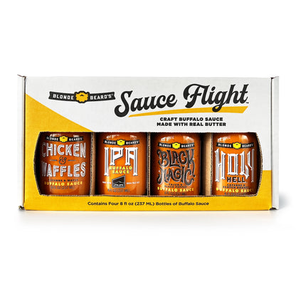 Buffalo Sauce Flight Gift Set (4 Pack)
