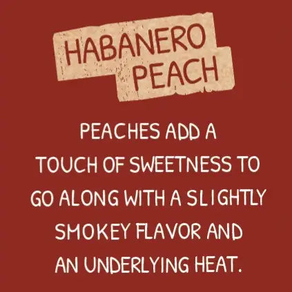 Habanero Peach Hot Sauce - Small Batch