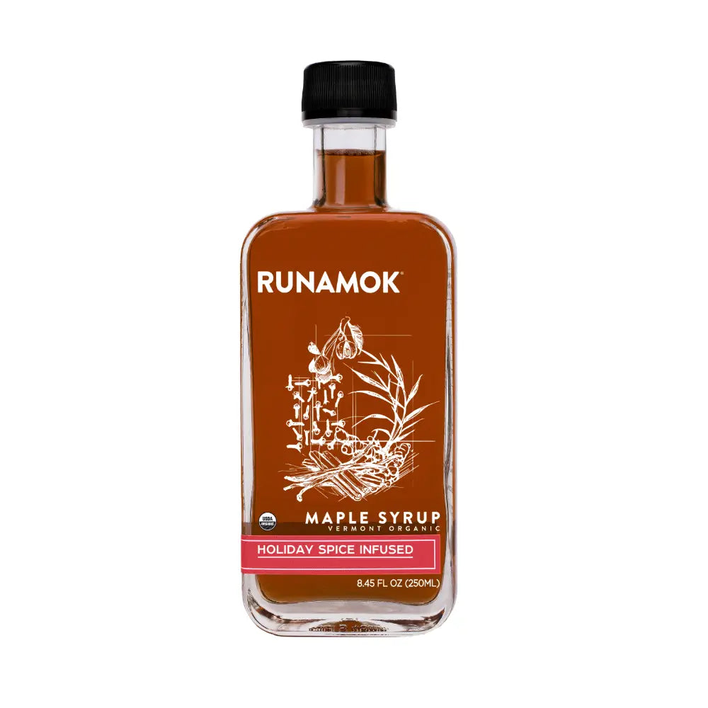Holiday Spice Infused Maple Syrup