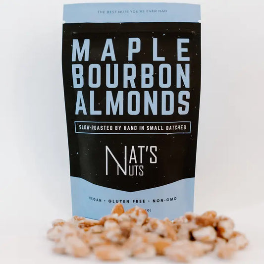 Maple Bourbon Almonds