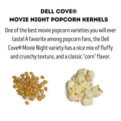 Movie Night Popcorn Kernels - Half Pound