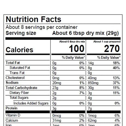 Rocky Mountain Trail Loaded Potato Soup Mix