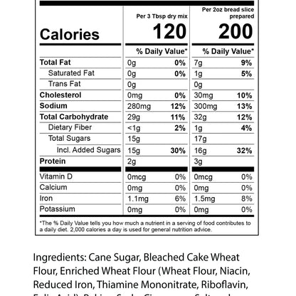 Pumpkin Bread & Muffin Mix
