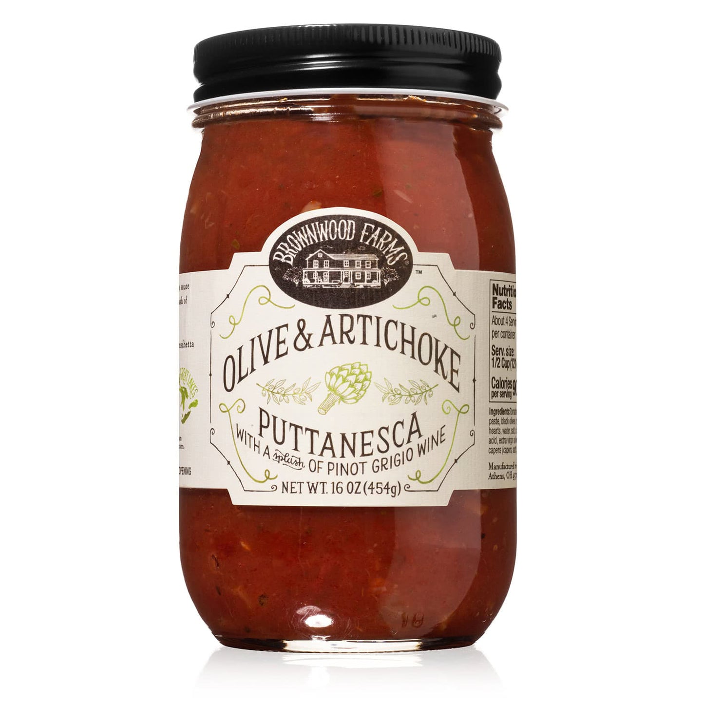 Olive & Artichoke Puttanesca Pasta Sauce