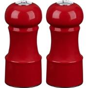 4.5" Salt & Pepper Shakers Red