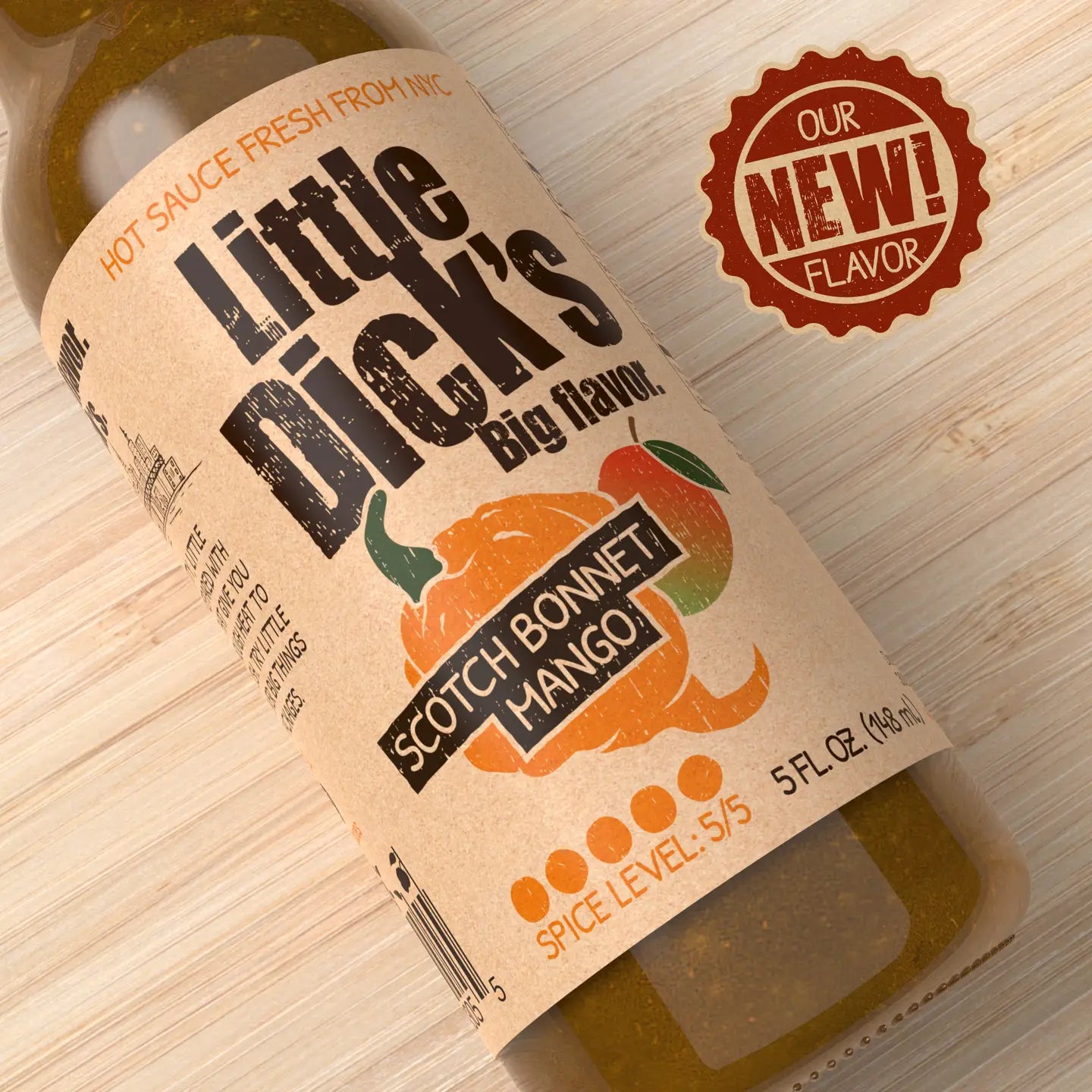 Scotch Bonnet Mango Hot Sauce - Small Batch