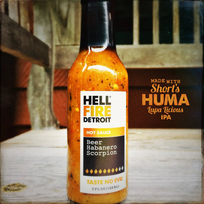 Beer Habanero Scorpion Hot Sauce